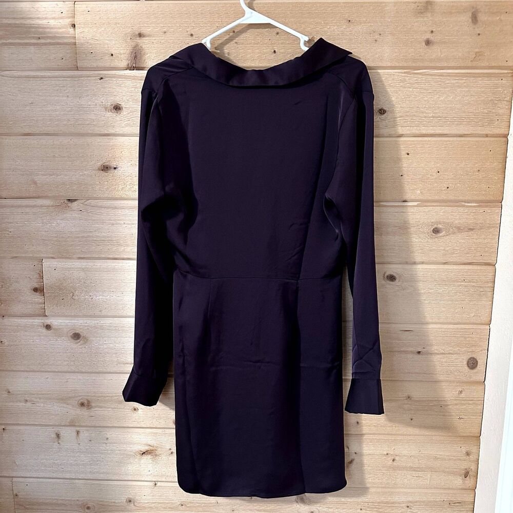 Aritzia Babaton Collaborate Satin Dress in Noble NWT - Picture 11 of 12